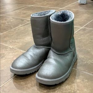 Silver Ugg Boots